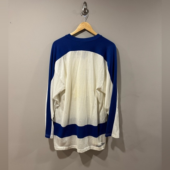 80’s Toronto Maple Leafs SK Sandow Knit Hockey Jersey - Picture 2 of 8